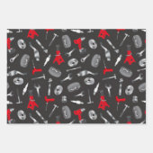 自動修理技術者の整備士 ラッピングペーパーシート (正面3)