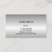 自動修理車&レンチメタル車の整備士 名刺 (裏面)