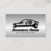 自動修理車&レンチメタル車の整備士 名刺 (正面)