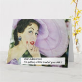 自動修親愛正 カード (黄色い花)