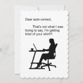 自動修親愛正 案内状 (正面)