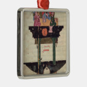 自動化された姿が付いている水時計 メタルオーナメント (右)