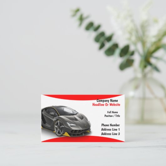 自動名刺102 名刺 (スタンド正面)