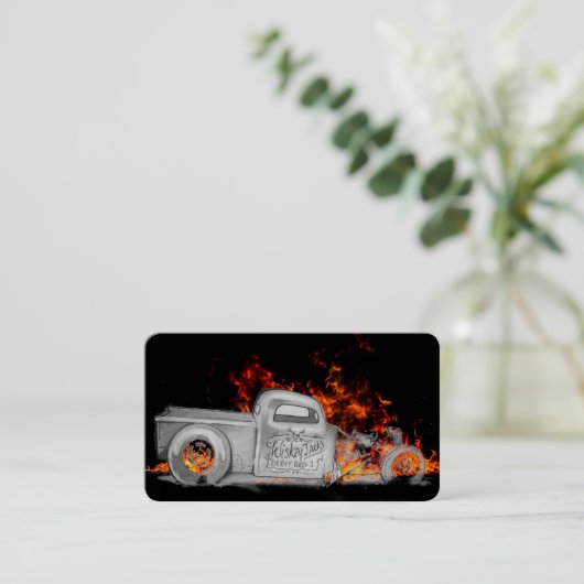 自動名刺 名刺 (スタンド正面)