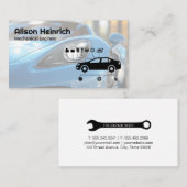 自動図表 | 整備士 | スポーツカー 名刺 (正面/裏面)