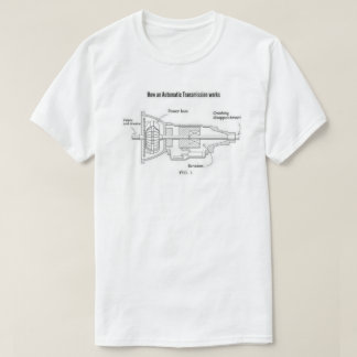 自動変速機がいかに働くか Tシャツ