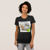 自動小銃で狩猟 Funny Gifts & Tees Tシャツ (正面フル)