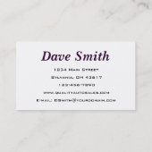 自動復元 名刺 (裏面)