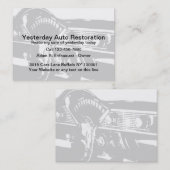 自動復帰サービス 名刺 (正面/裏面)