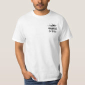 自動操縦が俺の副操縦士 航空ユーモアTシャツ Tシャツ (正面)