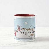 自動操縦式クリスマスマグ マグカップ (中央)