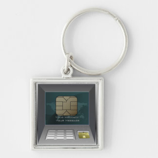 自動支払機のお金Keychain キーホルダー