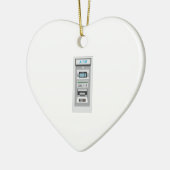 自動支払機 セラミックオーナメント (左)