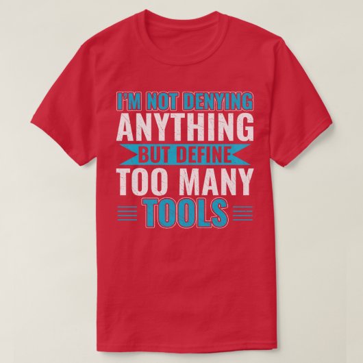 自動整備士おもしろいガレージフィックス車整備士4 Tシャツ (デザイン正面)