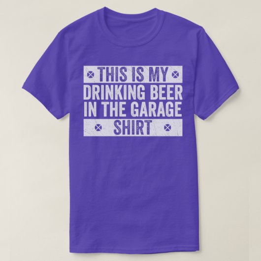 自動整備士おもしろいガレージフィックス車重車 Tシャツ (デザイン正面)