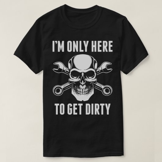 自動整備士おもしろいガレージ修正整備士ツール1 Tシャツ (デザイン正面)