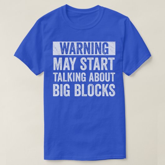 自動整備士おもしろいガレージ固定s整備士ビッグB Tシャツ (デザイン正面)