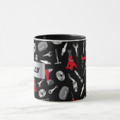 自動整備士ツーパーソナライズされたル マグカップ (中央)