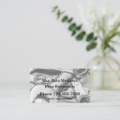 自動整備士ツールデザイン 名刺 (スタンド正面)