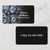 自動整備士小型エンジン修理 名刺 (正面/裏面)