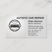 自動整備士自動車修理部品サービス 名刺 (正面)
