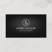 自動整備士車の修理 名刺 (正面)