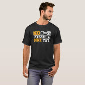 自動整備士車の技術者の機械修理Gr Tシャツ (正面フル)