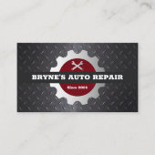 自動整備士 名刺 (正面)