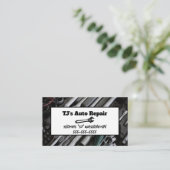 自動整備士 名刺 (スタンド正面)