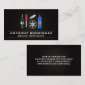 自動整備士 | 自動車部品 名刺 (正面/裏面)