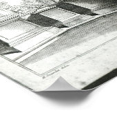 自動機械、前面のイラストレーション ポスター (角)