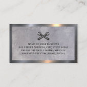 自動正面図 | レンチスロゴ 名刺 (裏面)