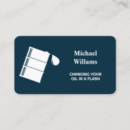 自動油変更 名刺