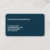 自動油変更 名刺 (裏面)