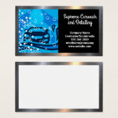 自動洗浄クリーニング |シャボン玉 (正面&裏面)