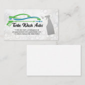 自動洗浄スプレー | シャボン 名刺 (正面/裏面)