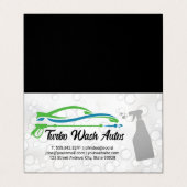 自動洗浄スプレー | シャボン 名刺 (外部フラット)