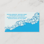 自動洗浄 | シャボン玉洗浄ツール 名刺 (裏面)