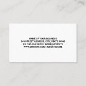 自動洗浄 |スプレーボトル 名刺 (裏面)