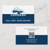 自動洗車サービス |プロフェッショナル 名刺 (正面/裏面)