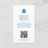 自動洗車サービス 名刺 (裏面)