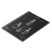 自動火災散水器、特許 ノートブック (左側)