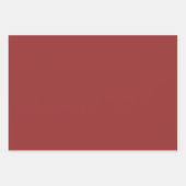 自動無地の飛んでいる離れ – 焦げ付き番号/オレンジ ラッピングペーパーシート (正面3)