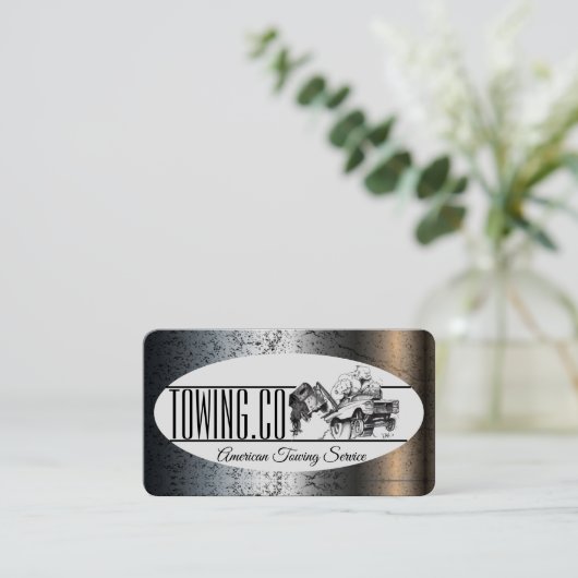 自動牽引名刺 名刺 (スタンド正面)