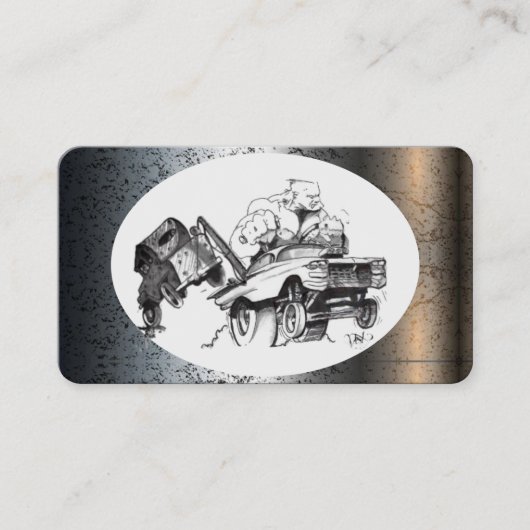 自動牽引名刺 名刺 (正面)