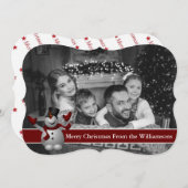 自動白黒(雪だるまトリファンシーム) シーズンカード (正面/裏面)