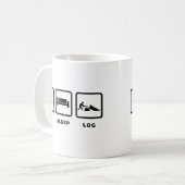 自動記録器 コーヒーマグカップ (正面左)