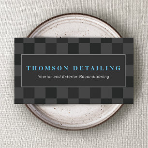 自動詳細および自動体修復 名刺