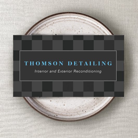 自動詳細および自動体修復 名刺