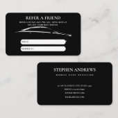 自動詳細クリーニング自動修復の参照カード 名刺 (正面/裏面)